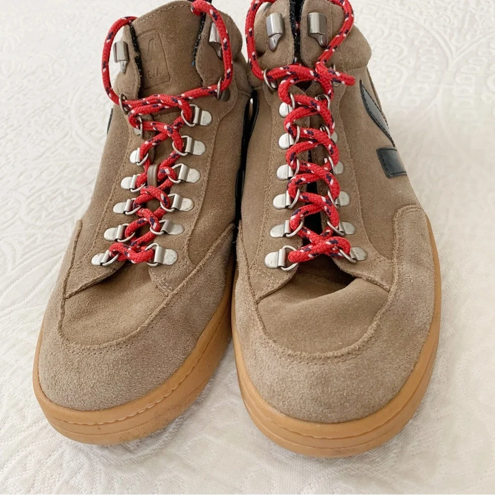 Veja Roraima Suede Sneaker, Brown /‎ Black